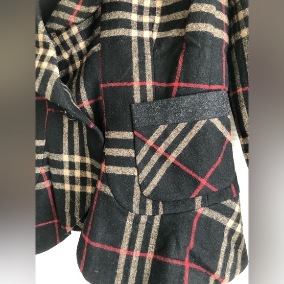 DKNY Plaid Feminine Blazer Size US 6 - Picture 3 of 3
